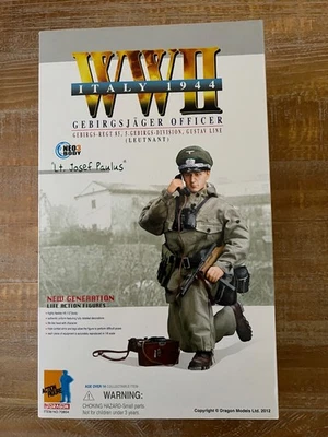 1/6 Dragon WWII Italy 1944 Gebirgsjager Officer Lt Josef Paulus  - Image 1 of 4