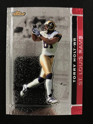 2007 Topps Finest #59 Torry Holt St. Louis Rams - Image 1 of 2