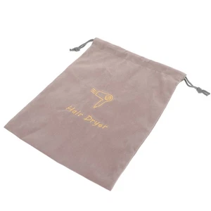 Storage Bag for Hair Dryer Tools Travel Portable Canvas Bags Jewelry Velvet - Picture 1 of 10