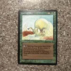 Spitting Slug - The Dark - MTG Magic - Uncommon - Green Sorcery - Picture 1 of 6