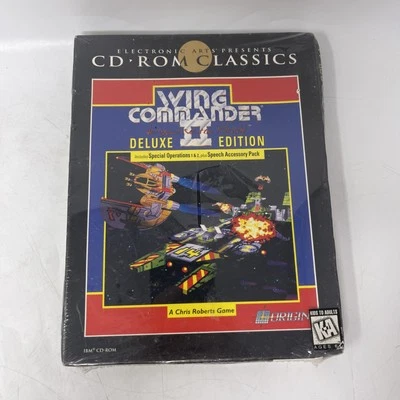 New - Wing Commander II 2 Vengeance Of The Kilrathi Deluxe Edition PC IBM Origin - Image 1 of 4