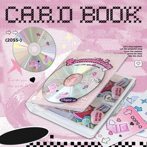 CD-Aufbewahrungsbox im Vintage-Stil mit Fotokartenfächern - robuster PP-Kunststoff - Bild 1 von 14