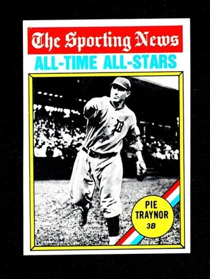 1976 Topps #343 Pie Traynor All-Time All-Stars 3B - casi nuevo/como nuevo - ¡Envío gratuito! Foto 1 de 2
