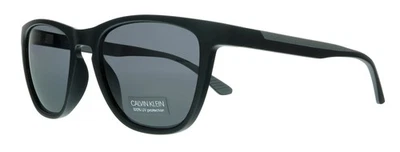 Calvin Klein CK20545S 002 Matte Black/Charcoal Modified Rectangle Sunglasses - Image 1 of 4