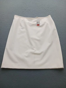 Falda mujer desconocida talla 14 blanca forrada a lápiz elástica - Imagen 1 de 13