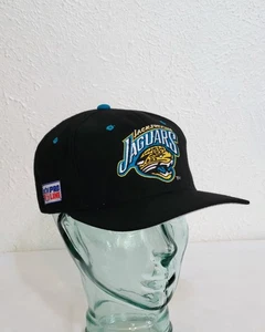 Vintage 90s Jacksonville Jaguars STARTER Fitted Pro-Line Hat Cap 7 - 7¾ StarFit - Picture 1 of 11