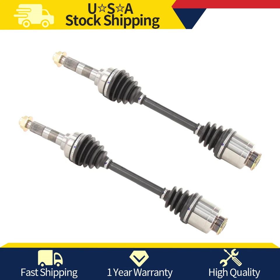 2x Eixo dianteiro TrakMotive CV eixo conjunto para Subaru Brat 1981 1980 1979 1978 - Imagem 1 de 4