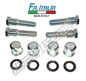 Lambretta 4 x BOLZEN / SCHRAUBEN, MUTTERN & SCHEIBEN FÜR TUBELESS FELGEN Li TV SX GP - Bild 1 von 3