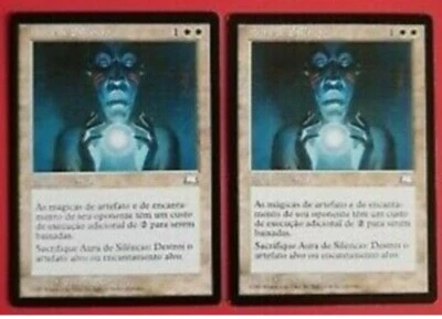 #061 | AURA OF SILENCE (2×) | WEATHERLIGHT | 1997 | PT | MTG | LP/NM - Image 1 of 2