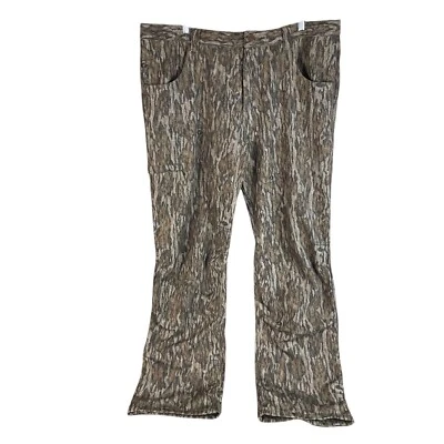 NUEVO Pantalones de Caza Camuflados 42 Duraderos Para Hombres Forrados de Vellón Mossy Oak Bottomland Foto 1 de 4