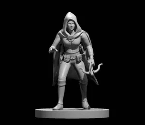 Demi-elfe femelle rouge 2 - MDN - Pathfinder - Donjons et dragons - RPG - Plateau - Photo 1/1