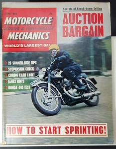 Motorcycle Scooter & Three-Wheeler Mechanics Magazine June., 1966 - Picture 1 of 6