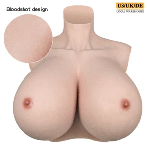 S Z Cup Giant Ogromne boobs Realistyczne silikonowe piersi Napierś dla crossdressera - Zdjęcie 1 z 12