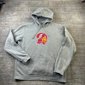 Tampa Bay Buccaneers Nike Hoodie Mens Medium Gray Fleece Creamsicle Sweatshirt - Picture 1 of 9