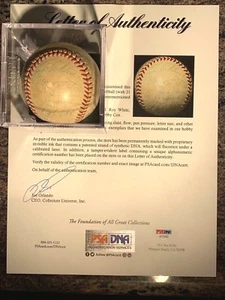 1968 New York Yankees Baseball 21 Signatures Ralph Houk Roy White Tom Tresh + - Picture 1 of 8