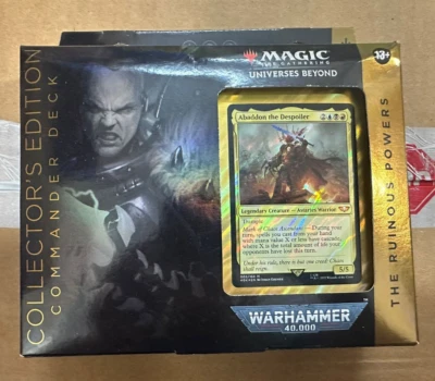 Magic the Gathering Warhammer COLLECTOR 40,000 Commander Deck Ruinous Powers - Bild 1 von 4
