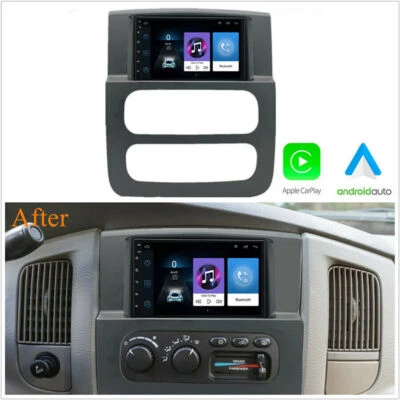 7" Android 10.1 Stereo Radio GPS For Dodge Ram Pickup 02-05 1500 03-05 2500 3500 - Image 1 of 4