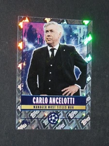 #526 CARLO ANCELOTTI REAL MADRID TOPPS FOOTBALL CHAMPIONS LEAGUE 2022-2023 - Imagen 1 de 1