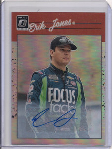 2023 Donruss #93 Erik Jones Optic Retro Prizm Holo Auto 23/99