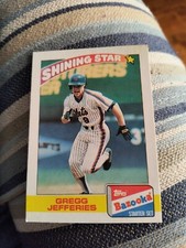GREGG JEFFERIES 1989 TOPPS BAZOOKA SHINING STAR #16 OF 22 FREE SHIPPING