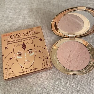 Charlotte Tilbury Glow Glide Face Architect Highlighter Pillow Talk Glow NEW - Picture 1 of 4