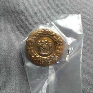 Maine ME Honorable Service National Guard Bronze Colored 1" Lapel Hat Jacket Pin - Picture 1 of 2