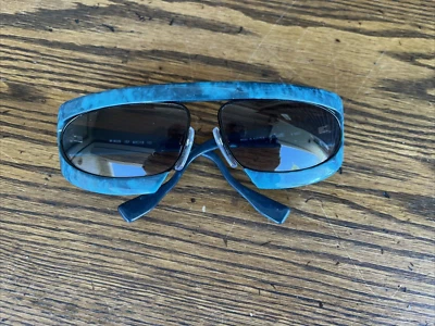 Silhouette M 8020 / 57 Vintage 80s Futuristic Mask Sunglasses - Image 1 of 4