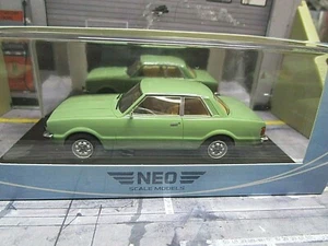 FORD Taunus MKII TC2 Ghia Limousine 3 Türer grün green 1976 NEO Resin 1:43 - Bild 1 von 4