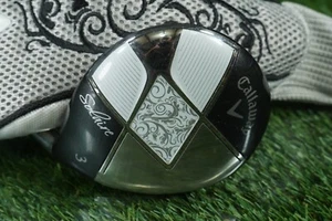 CALLAWAY SOLAIRE 3 FAIRWAY WOOD GRAPHITE WOMENS LADIES FLEX RH WITH HEADCOVER - Picture 1 of 13