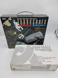 TURBOGRAFX CONSOLE + ACCESORIES PAL VERSION BRAND NEW - Picture 1 of 12