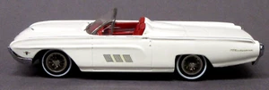 1963 FORD THUNDERBIRD ROADSTER white Zaugg Empire #7 1/43 White Metal MIB tr1 - Picture 1 of 15