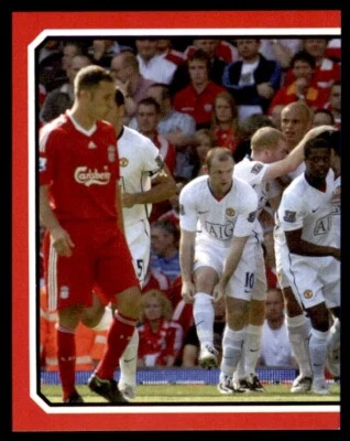 Panini Manchester Utd 2008 - Manchester Utd v Liverpool - (1 of 2) No.197 - Image 1 of 2