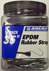 Paquete de 4 correas de goma Ancra 95772 EPDM 35" de largo - Imagen 1 de 2