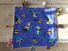 Batman Baby Comforter Blankie Approx 10" Square