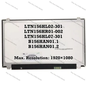 LTN156HL02-301 LTN156HR01-002 LTN156HL07-301 B156HAN01.1 B156HAN01.2 FHD LCD - Bild 1 von 1