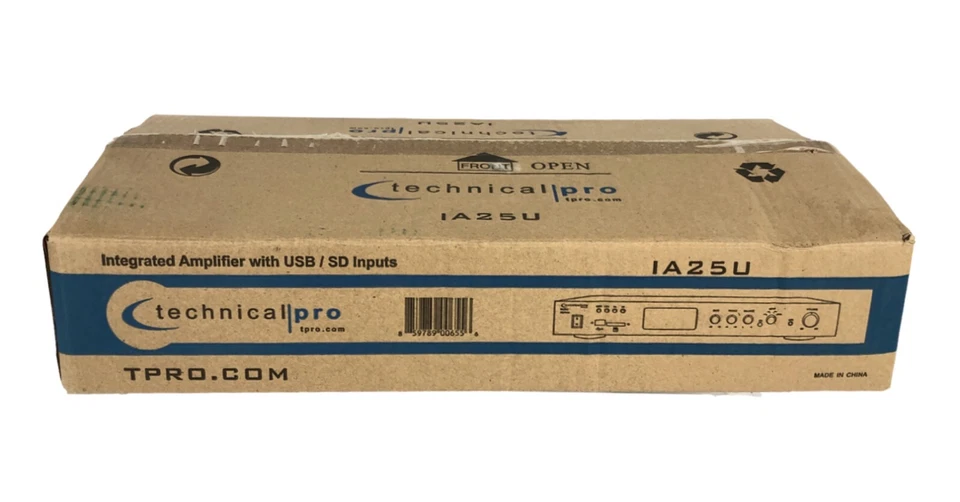 Amplificador integrado Technical Pro IA25U nuevo y completo en caja Foto 1 de 4