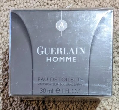 Guerlain Homme for Men 30ml 1.0oz Eau De Toilette Spray VERY RARE - Изображение 1 из 2