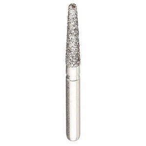 CROSSTECH Dental Diamond Short-Shank ROUNDENDTAPER-856/018S, MB5L-Medium, 5Burs - Picture 1 of 2
