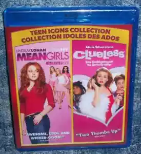 Mean Girls / Clueless Teen Icons Collection (Blu Ray) Brand New Sealed - Picture 1 of 2