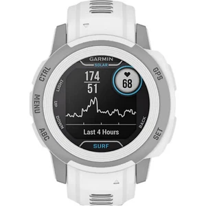 Garmin Instinct 2S Solar Surf Edt 32MB White Bluetooth Smartwatch NEW - Picture 1 of 3