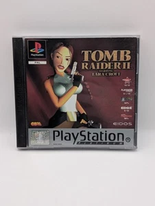 Tomb Raider II/2 - PlayStation 1 PS1 Platinum Game Manual Boxed Near Mint UK PAL - Picture 1 of 7