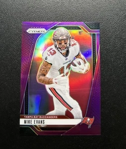 Panini Prizm Mike Evans 2024 púrpura 52/125 #270 - Imagen 1 de 2