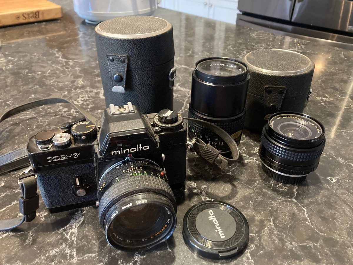 Minolta XE-7 ブラック 国内レア＋XE部品取り Minolta XE-7 ブラック