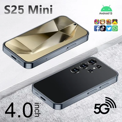 S25 Mini 5G Smartphone 32GB Unlocked Cell Phone Android 13 Dual SIM Cheap Mobile - Image 1 of 4