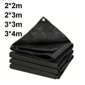 16 Mil Heavy Duty Tarpaulin Waterproof Tarp Poly Canopy Tarp Tent Shelter Cover - Picture 1 of 15
