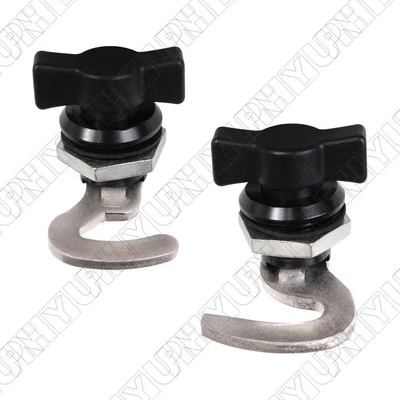 2PCS Car Front Storage Rack Box Detent Latch For Polaris Sportsman 300 400 450 - Image 1 of 4