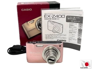 Casio EXILIM EX-Z400 12.1MP 4x Compact Digital Camera Pink From JAPAN (57639N-4) - Picture 1 of 22