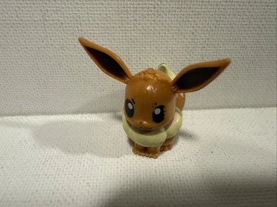 Mini Figura Juguete Eevee Pokemon 1.5 Pulgadas 2022 Nintendo Game Freak Frustrated Eyes Foto 1 de 4