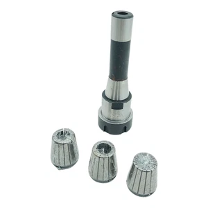 R8 ER32 Collet Chuck Set Morse Taper Holder + 3pcs ER32 Spring Collets - Picture 1 of 7