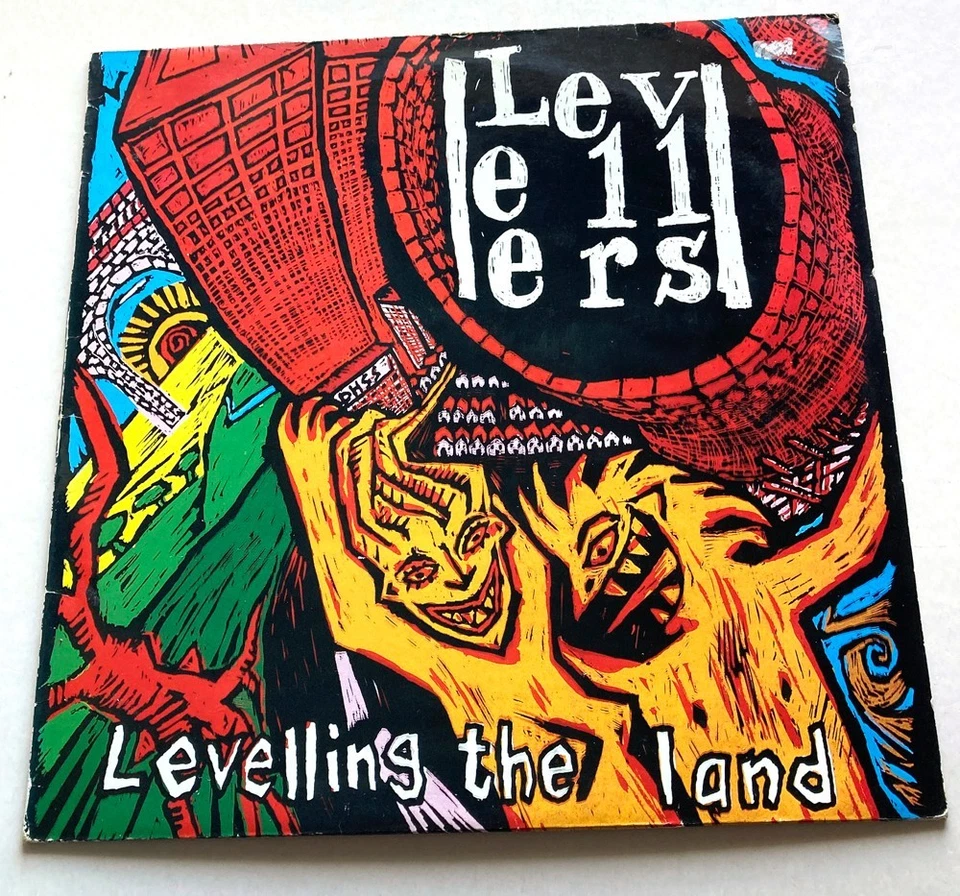 LEVELLERS 'LEVELLING THE LAND'  1991 STEREO LP EX/VG - Image 1 of 4